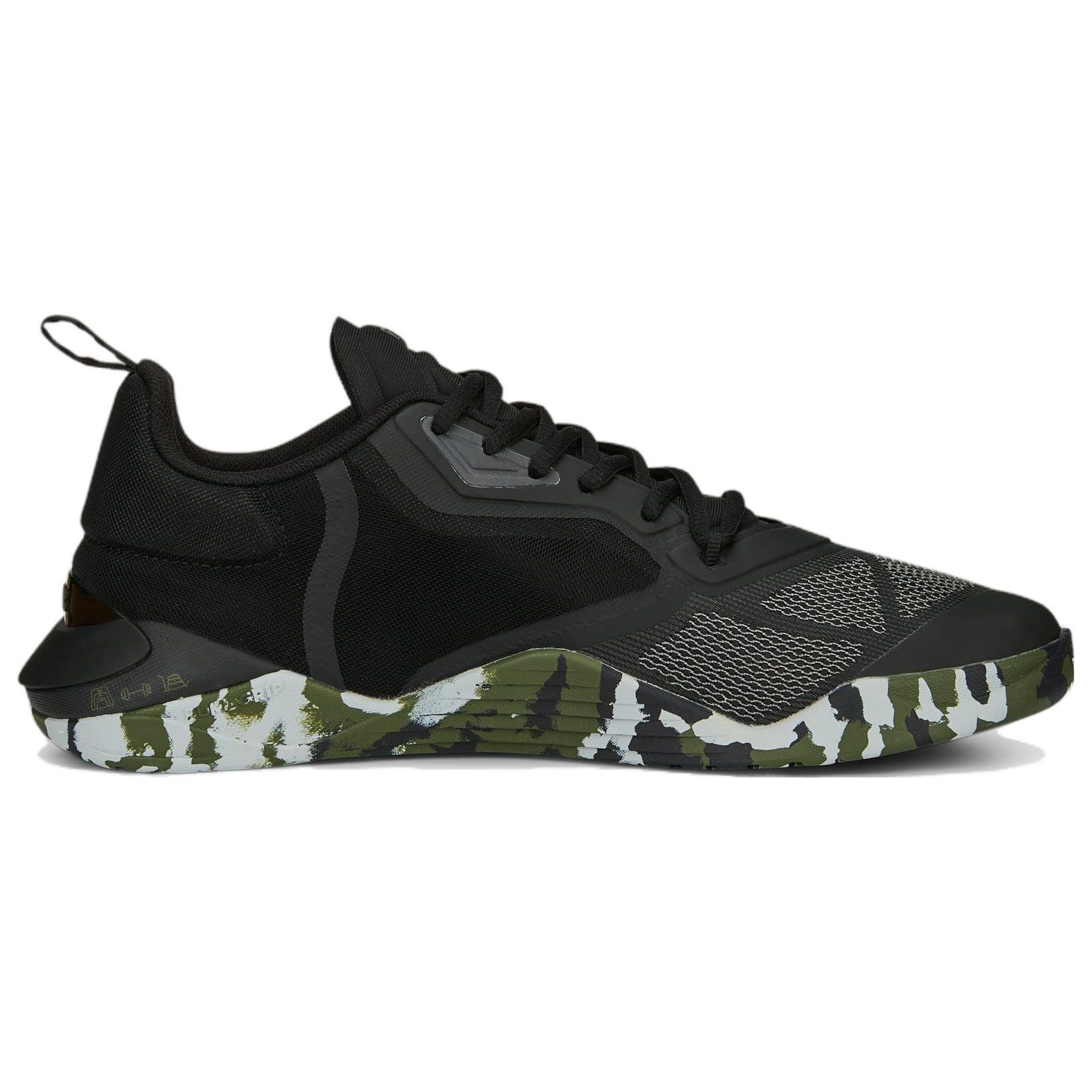Мужские кроссовки Puma Fuse 2.0 MURPH Черный Cool-Mid-Grey Green-Moss 377968-01 40 — фото 2