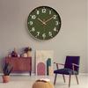 Silent Wall Clock Round Mute Clock Wall Decoration Hanging Watch  Hotel