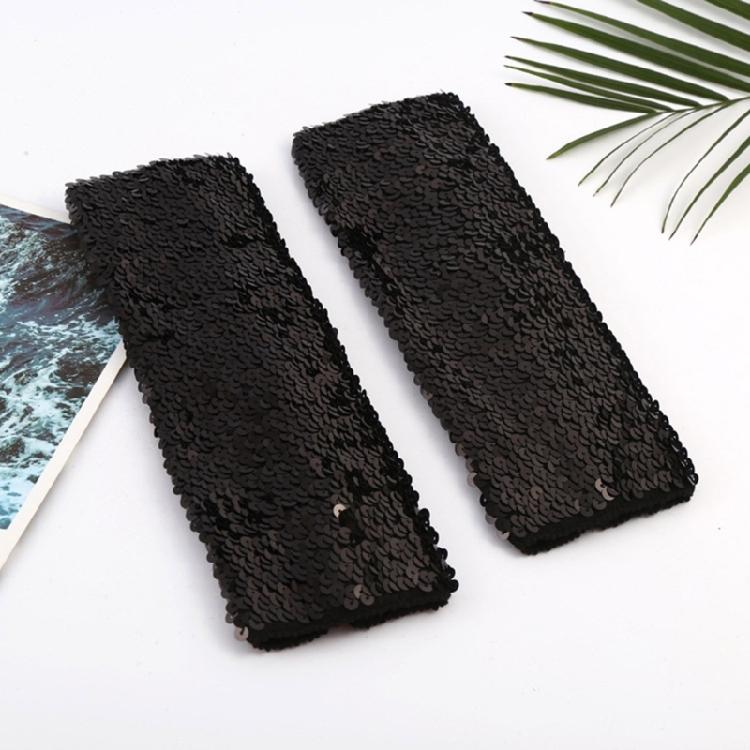 Elegant Glittering Sequins Arm Covers Elastic Arm Sleeves For Carnivals Party And Music Festival Dressingup Props