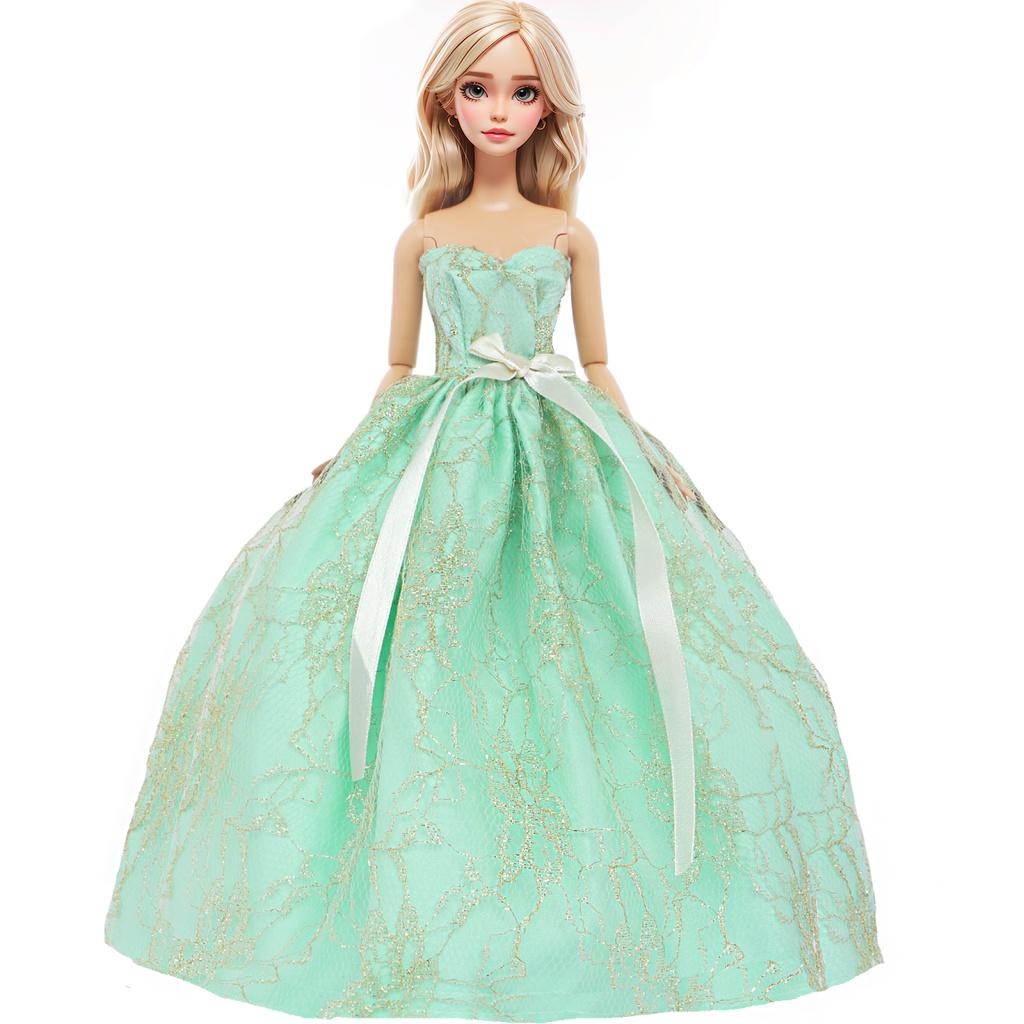 

Модное кукольное платье для куклы Барби, одежда для свадебной вечеринки, платье 11,5 , аксессуары для куклы-девочки, детская игрушка в подарок
