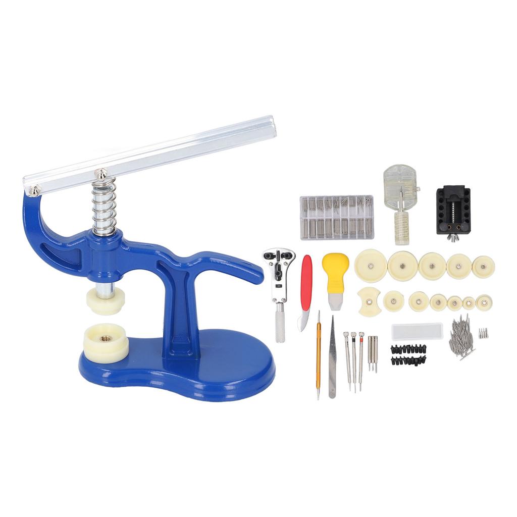 517pcs Watch Repair Kit Watch Case Opener Spring Bar Tools Battery Replacement Tool Kit Watch Band