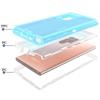 Transparent Shockproof Silicone Case With Air Cushion Galaxy S24 Ultra S23 S20 Note20 S9