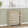 Radiator Cover Sonoma Oak 78 x 20 x 82 cm Particleboard
