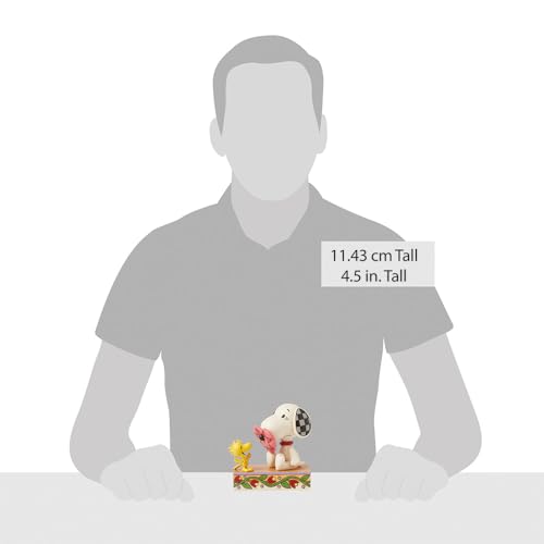 JIM SHORE Snoopy mit Nase durch Herz 6016259