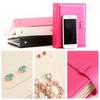 Multifunctional Earrings Storage Book Creative Jewelry Box Leather Earrings Storage Book Organizer Rings Ear Stud Holder