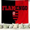 CR Flamengo Wall Tapestry Aesthetic Wall Hanging Printed Fabric Blanket Decorative Tapestries for Bedroom Living Room Home Decor