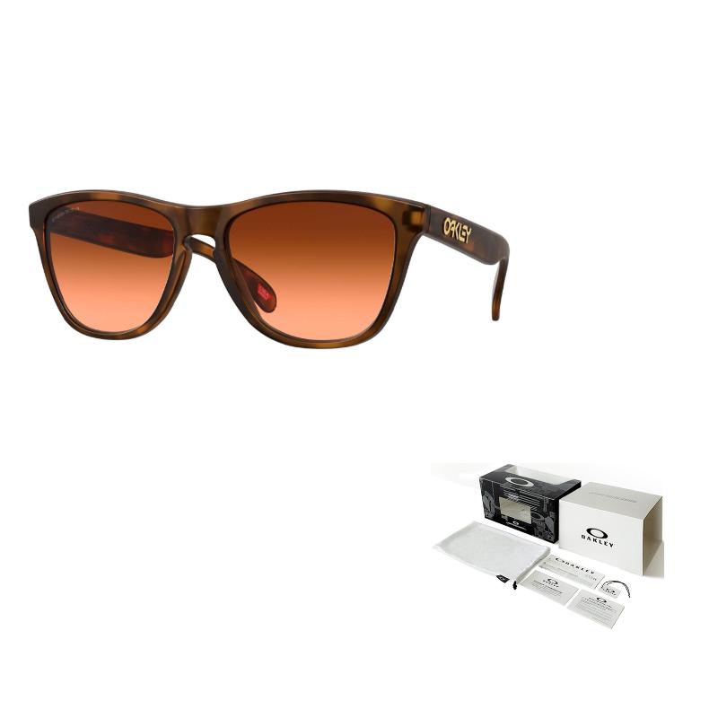 

Oakley Simple Casual Fashion Plate Frame Rectangular Sunglasses Unisex Couple Style F коричневый