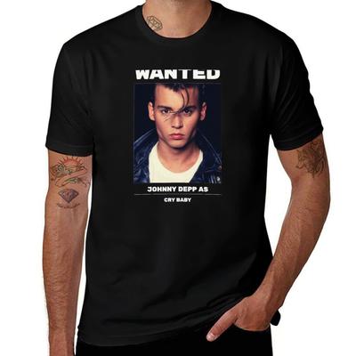 Johhny jako Cry Baby Tričko tričko pánské jednobarevné vtipná trička bavlněné Tričko