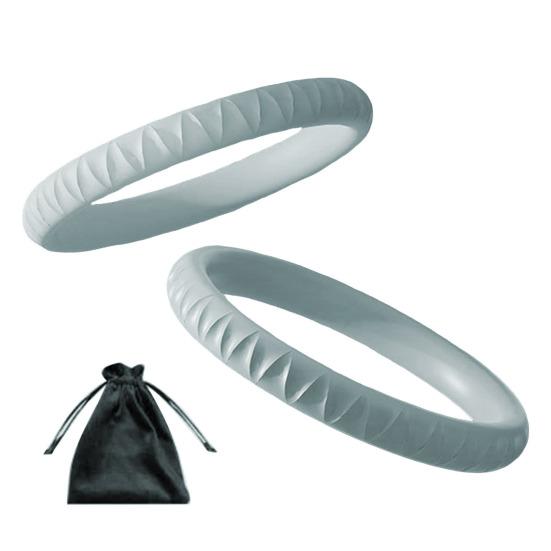 2 ks podpůrný popruh na patelární šlachu pro úlevu od bolesti kolene, silikonový stabilizátor pately, kolenní ortéza, pás pro běh, basketbal, turistiku, skákání, dřepy
