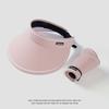 Summer Large Brimmed Empty Top Sun Protection Hat for WOMEN'S UV Protection Sun Hat Sun Protection Hat for Showing Face Small