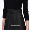 VEROMODA Autumn Elegant Wool-Silk Blend Spliced Midi Dress