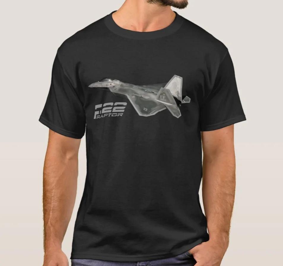 US Air Force F22 Raptor Stealth Fighter TShirt 100 Cotton ONeck Short Sleeve Summer Casual Unisexs Tshirt Streetwear