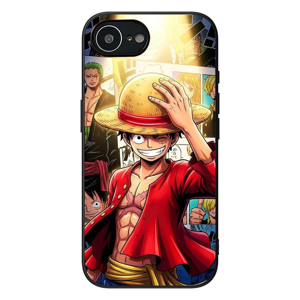 Red Hair One Luffy Pieces Shanks Phone Cover for Motorola Moto E13 E20 E32 E22 E14 E15 G32 G60 G72 G7 G8 G82 G9 Plus Power Case