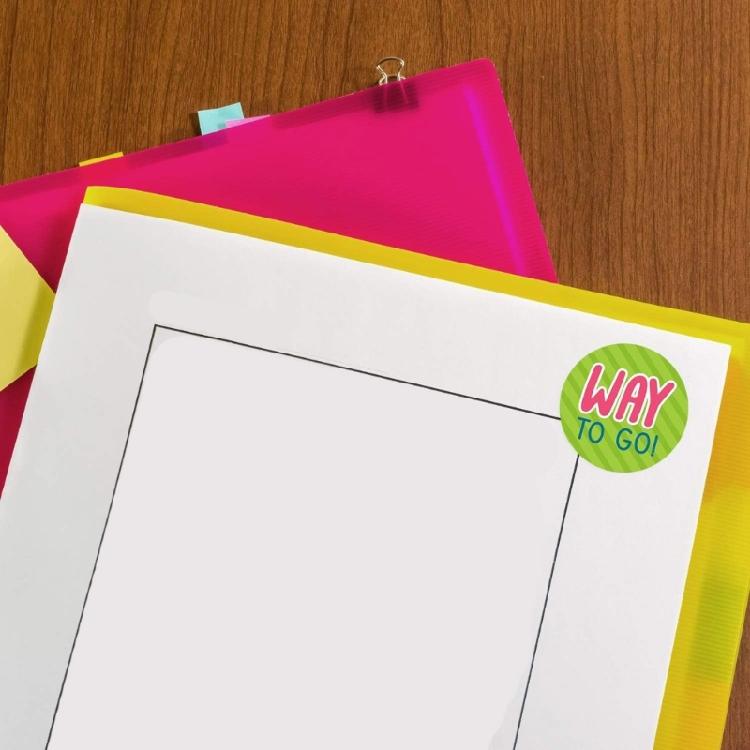 500 Pcs Reward Sticker Incentive Label Sticker Easy to Use Motivational Sticker Encouraging Sticker