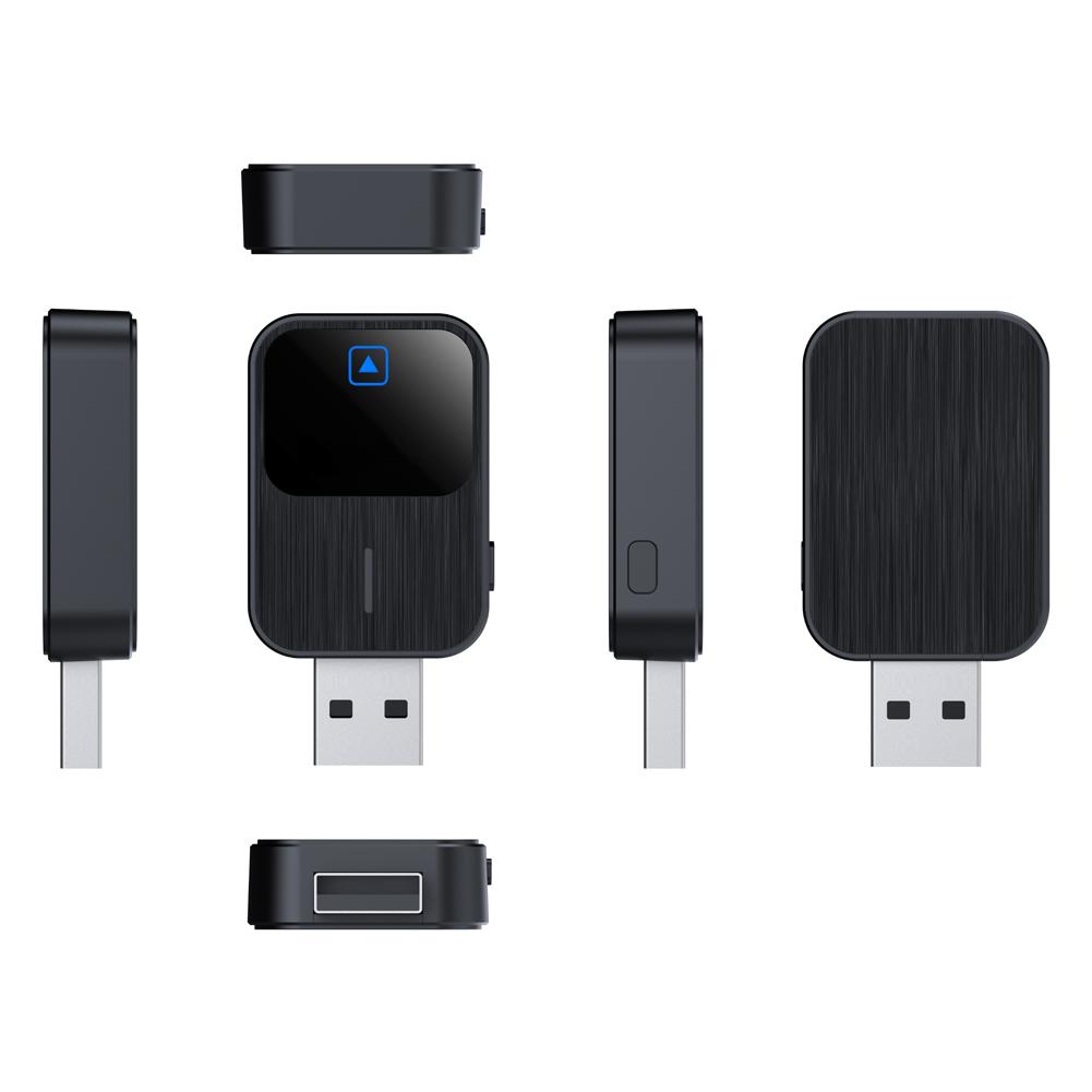 Wireless Android Auto & CarPlay 2 In 1 Dongle Plug and Play Adapter Voice Control for OEM Wired CarPlay Android Auto Car Systems