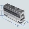 M.2 2280 SSD Heatsink SSD Radiator 2xAGHP Heat Pipe SSD Cooling Reflow Welding with Thermal Silicone Pad