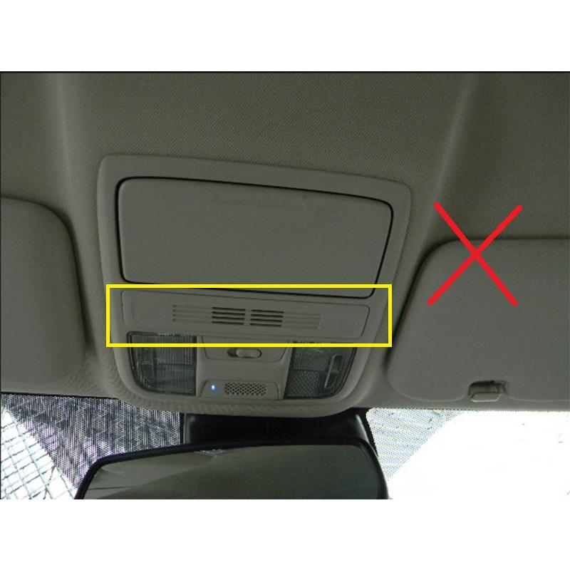 Front Roof Reading Light Panel Lamp Frame Cover Sticker Trim For Honda CR-V CRV 2012 2013 2014 2015 2016 Car Styling Accessories