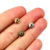 50-Piece Pack: 6x6x3.5mm Handmade Spacer Beads for DIY Jewelry Making