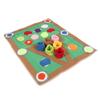 Dog Snuffle Pad Slow Eating Boredom Relief Soft Pool Ball Puppy Sniffing Mat Puzzle Toy for Smell