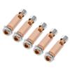 5Pcs M10 Sloped Ceiling Adapter for Ceiling Lamp Pendant Light Chandelier Track Suspension Accessories M10 External