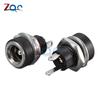 10PCS DC Power Connector Pin 2.1x5.5mm Female Plug Jack + Male Plug Jack Socket Adapter