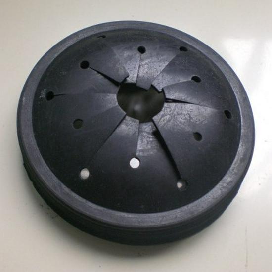 Black Rubber Sink Stopper: Ideal for InSinkErator STPPL Garbage Disposal