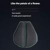 Motorcycle Gel Seat Cushion, Universal Electric Scooter Comfort Pad, Waterproof UV Protection Shock Absorbing Seat Cover for Delivery Bike