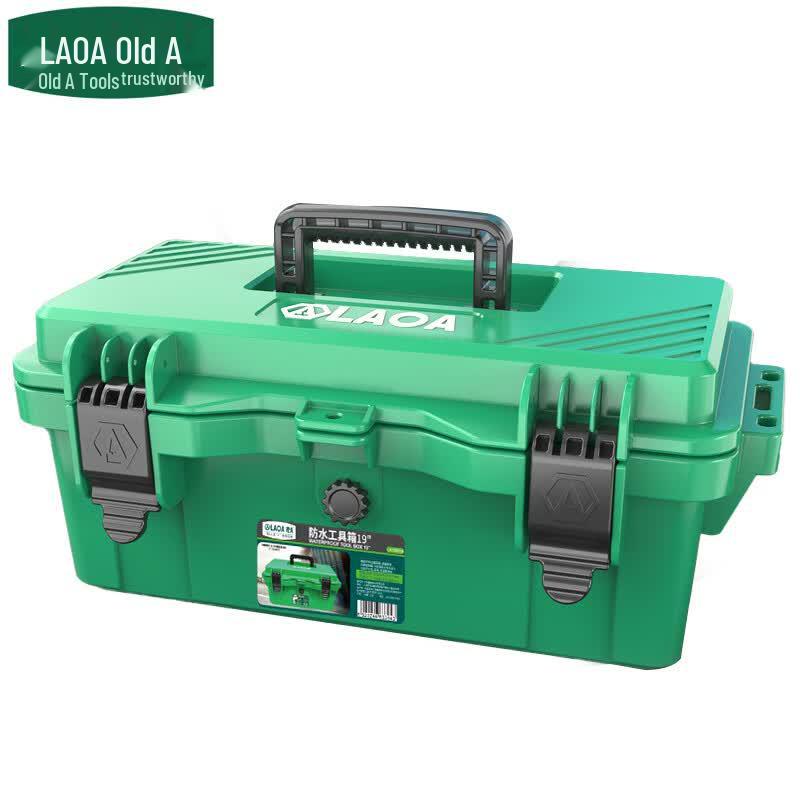 LAOA 19-inch Waterproof Portable Tool Storage Box