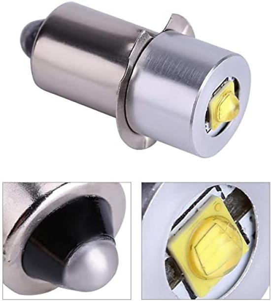 Atyhao Flashlight LED Replacement Bulb for Maglite, 6-24V 5W LED-P13.5S, 200 Lumens, High Output, Long Lifespan, Universal Replacement Bulb (2-Pack)