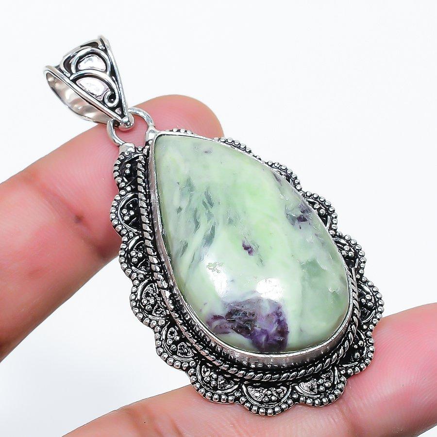 Natural Kammererite Gemastone 925 Sterling Silver Jewelry Pendant 2.29  AP-14412