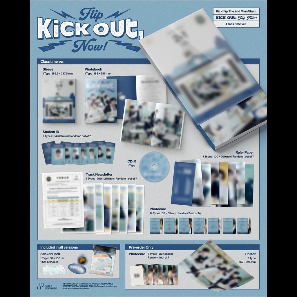 KickFlip Kick Out, Flip Now! (Class Time Ver. / Break Time Ver. / After School Ver.)