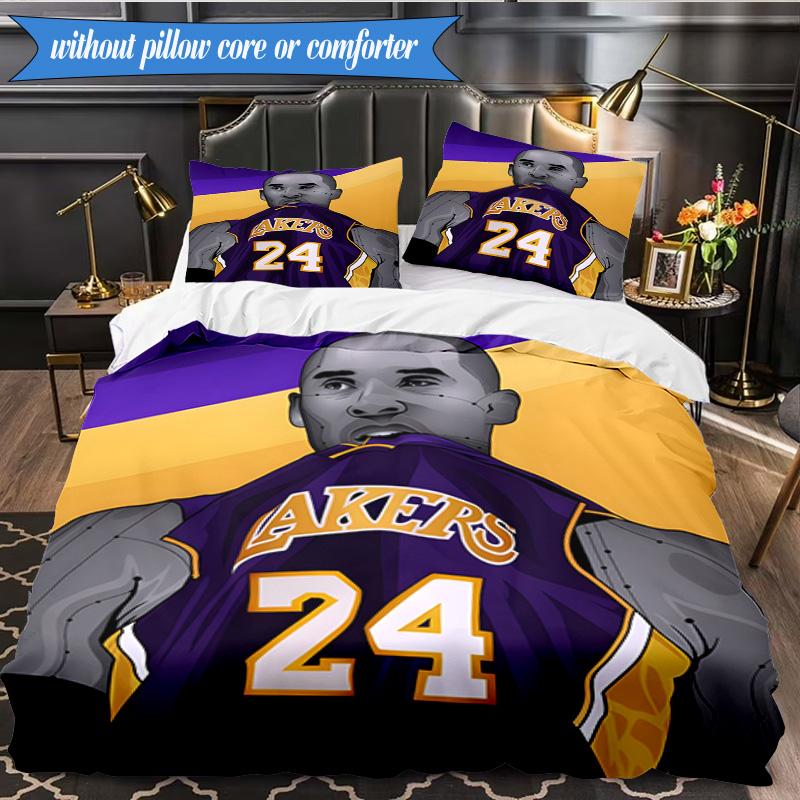 A Basketball Legend 3pcs K-pop Music Group Bedding set,Ideal for Bedroom, Dormitory,Including Duvet Cover And 2pcs Pillowcases,Fan Gifts