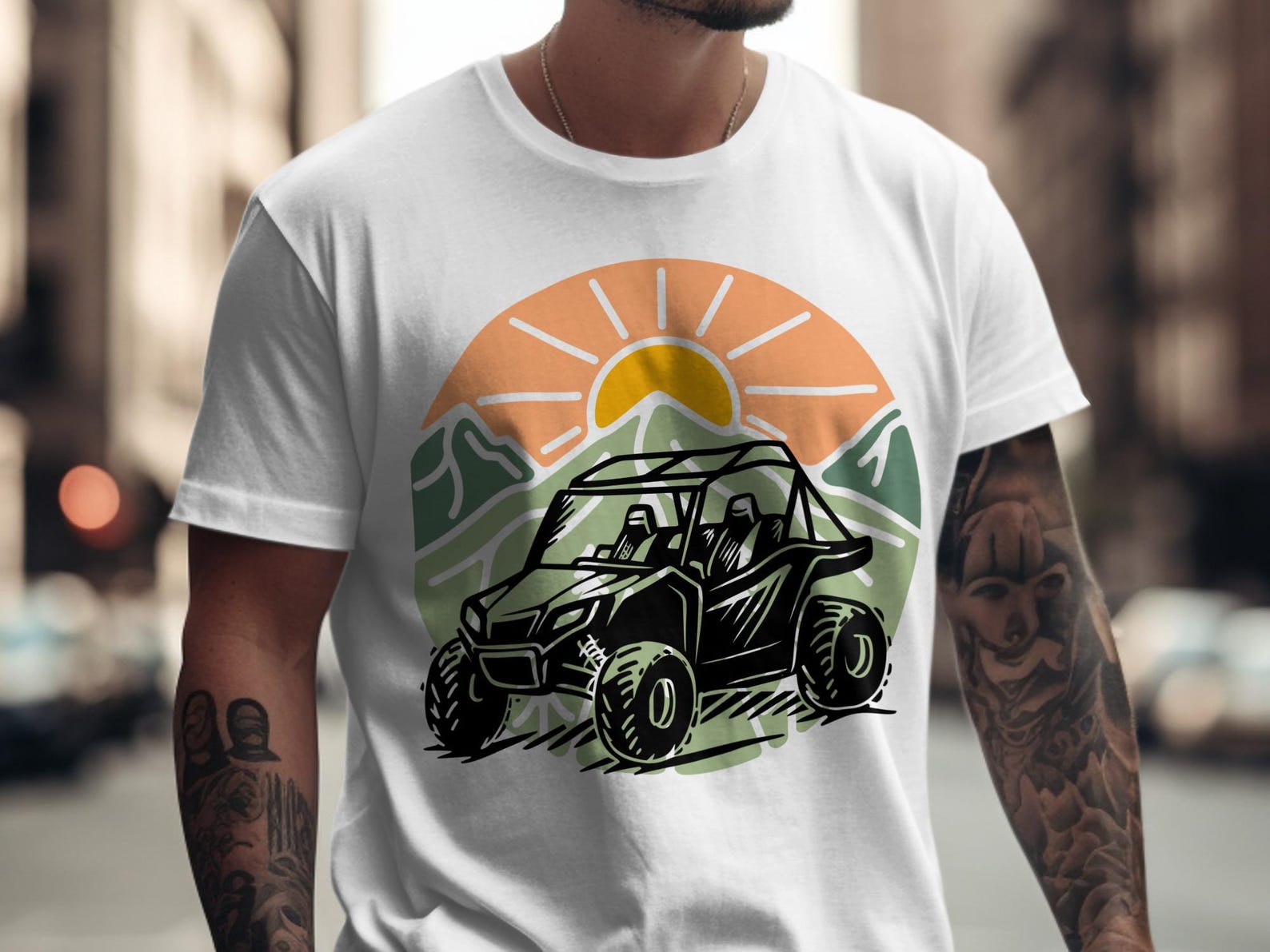 UTV T-Shirt, Mountain Adventure Graphic Tee, Off Road Side by Side Apparel 4XL