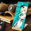 For Xiaomi Poco X4 F4 Gt M4 Pro 5g M3 9t 11t Mi 11 Lite 10t X3 Nfc F3 Note 10 Phone Case Anime Genshin Impact Capa Black