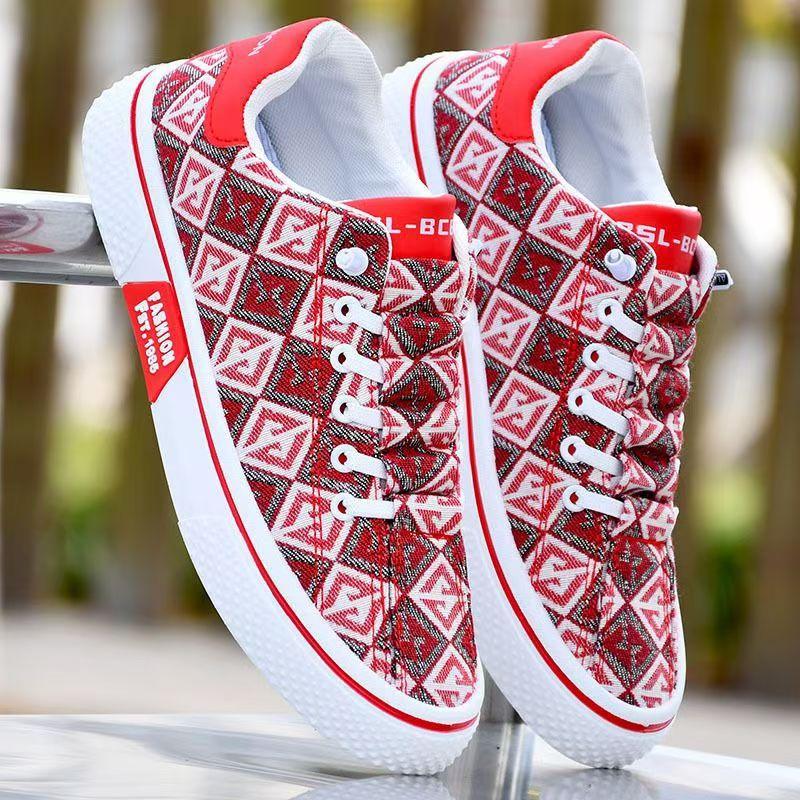 TS JYL Sneakers  Men Autumn Stylish Elevated Leather Sole 40 красный