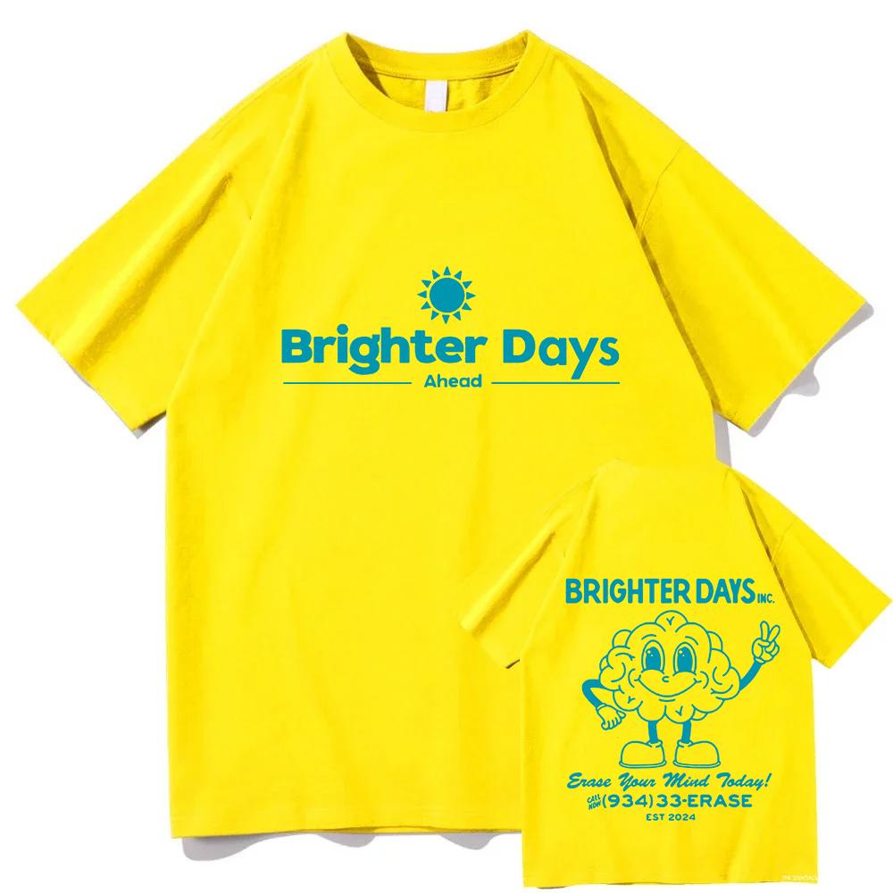 Ariana Grande Brighter Days Ahead Graphic Print T-shirts Men's Women Vintage High Quality Tshirts Fashion Casual Tee Tops