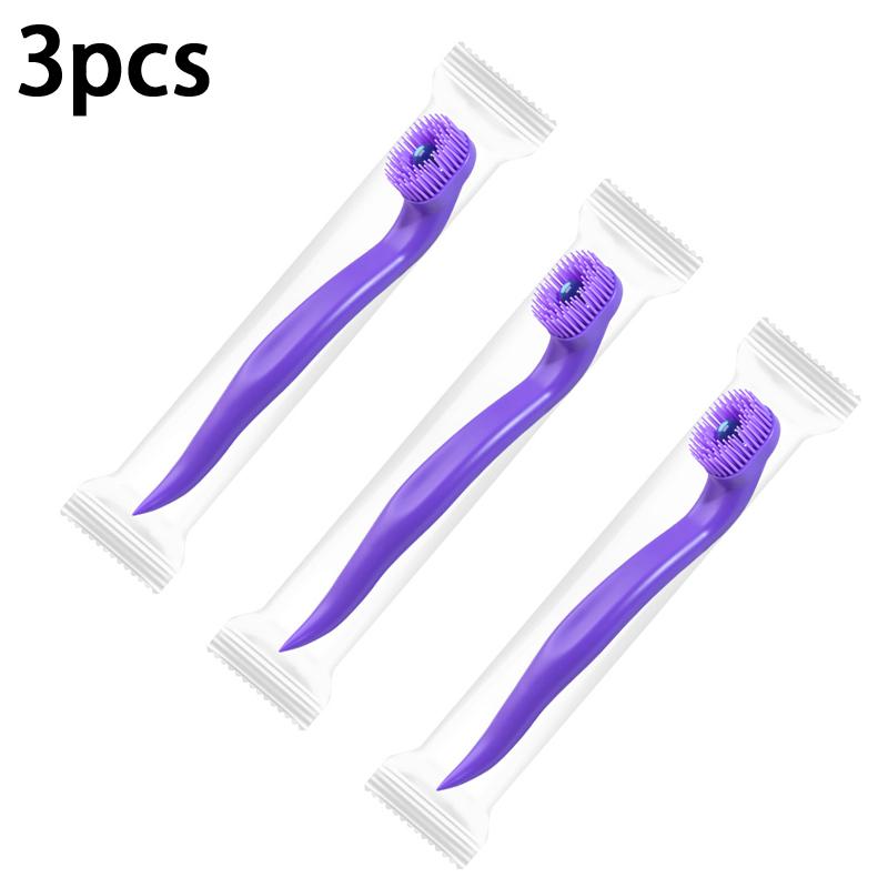 Disposable Mouthwash Toothbrush Convenient Multi-functional Refreshing No-rinse Mini Travel Toothbrush
