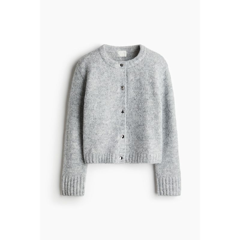 

HM Women s Knitwear Fall 2025 New Arrival Fashion Miu Series Cardigan Button Design Cardigan 1270053