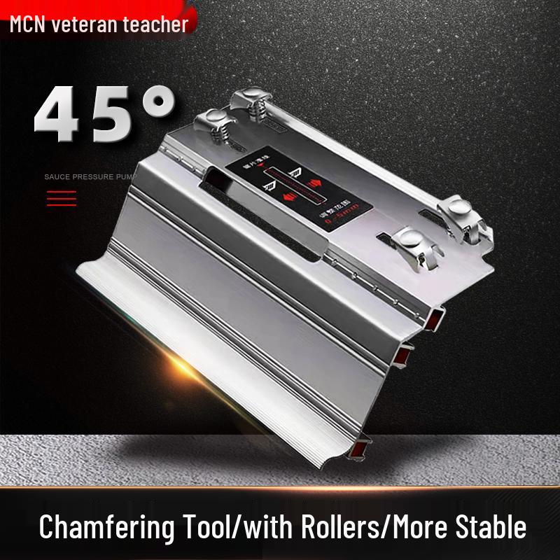 45° Tile Beveler: Precision Chamfering Machine for Woodworking & Ogee Corners