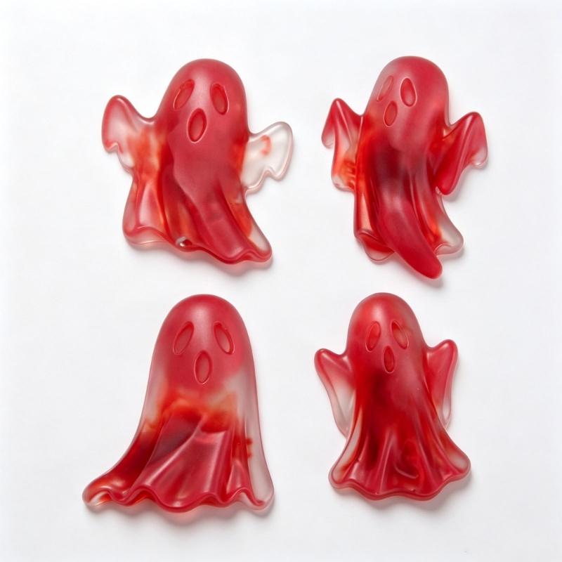 Halloween Resin Mold with Separate Cavities for Casting Pendants, Keychains, Magnets, and Themed Decorations in One Pour
