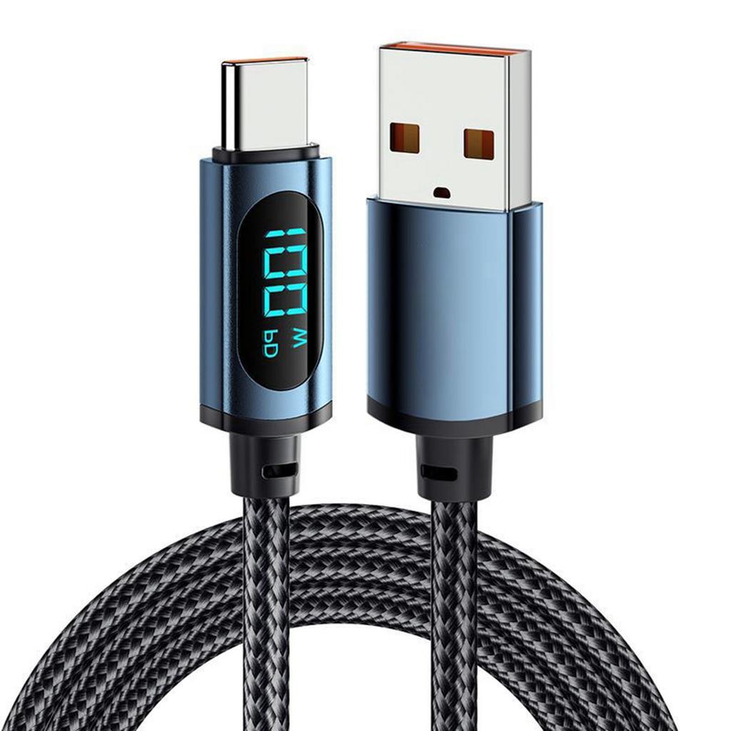 Fast Charging Data Cable Aluminium Alloy USB Data Line Nylon Weave for Notebook Laptop Tablet Phone 20W