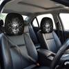 2PCS Stain-Proof Halloween Car Headrest Cover Auto Interior Decoration Cover  Family Road Trips