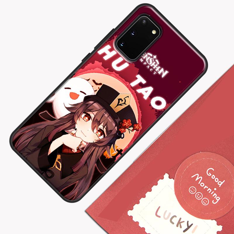 Hu Tao Genshin Impact Phone Case For Samsung Galaxy S26 S25 Ultra S20 S21 S22 S23 S24 S10 Plus S25 FE Cover Shell