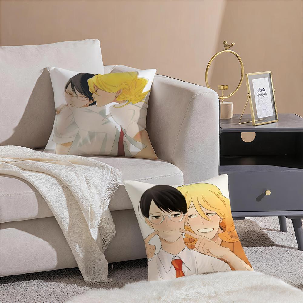 Coole DDoushisei Kissenbezug Sofakissenbezug Versteckter Knopf Strapazierfähiges Polyester Stuhlkissen