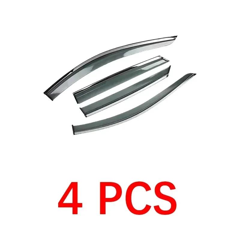 Car Window Visors For Evolute i-SPACE Accessories DFSK E5 2024 2025 2026 Wind Sun Rain Visors Shade Deflectors Cars Accessories
