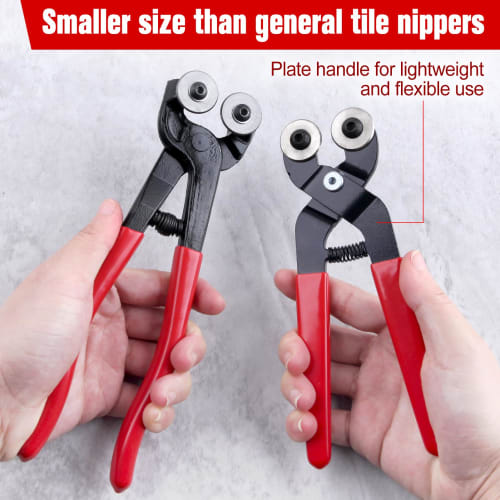 SPEEDWOX Tile Nippers, Glass Tile Nippers, Glass Cutter, Tile Nippers, Mosaic Cutter, Glass Nipper Cutter, Tile Cutting Pliers, Tile Cutting Pliers, R