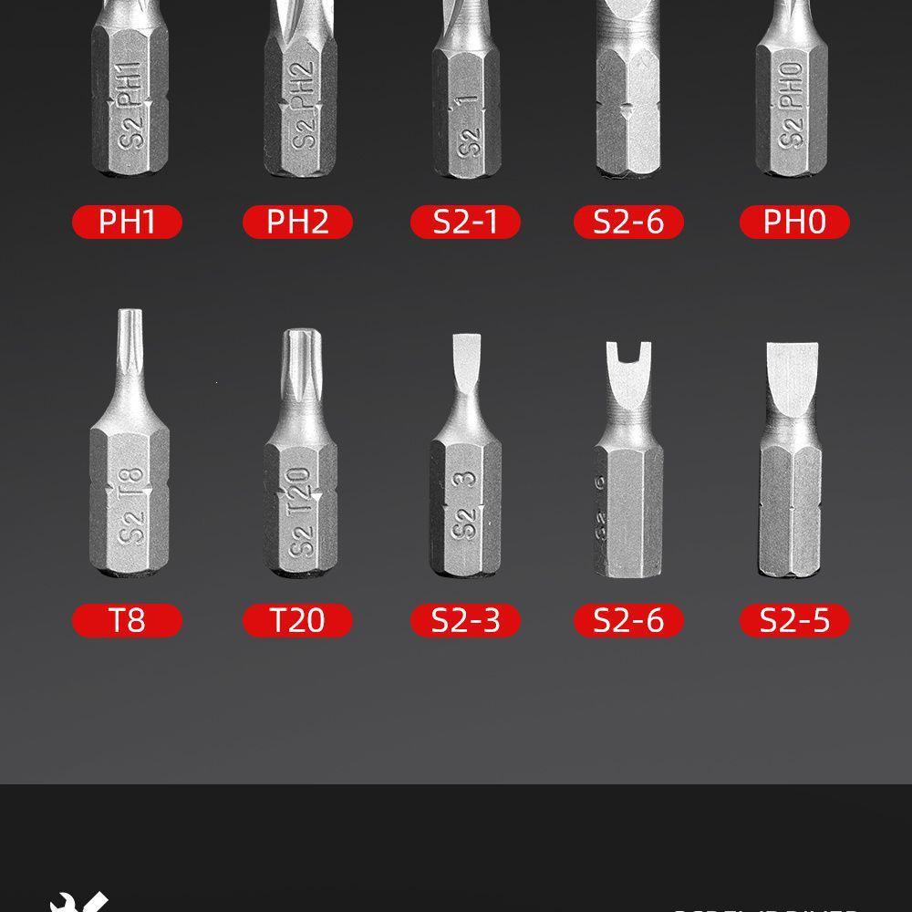 Adjustable Multi-Functional Ratchet Screwdriver Set for Unique Shaped Screws & Torx