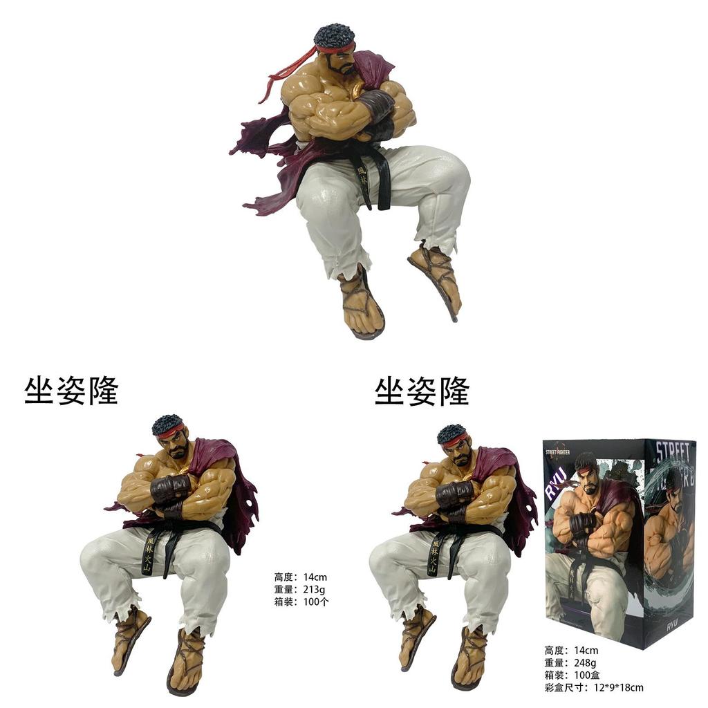 Figurine d'Action en PVC Ryu Street Fighter avec Design de Collection pour Fans et Affichage