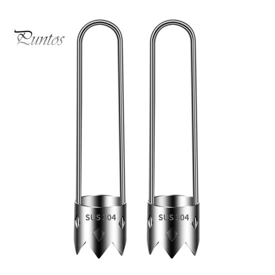 

1/2 шт. Инструмент для удаления сердцевины из болгарского перца из нержавеющей стали. Быстрое удаление сердцевины из овощей и фруктов. Простой в использовании резак для удаления сердцевины красного перца. 2pcs