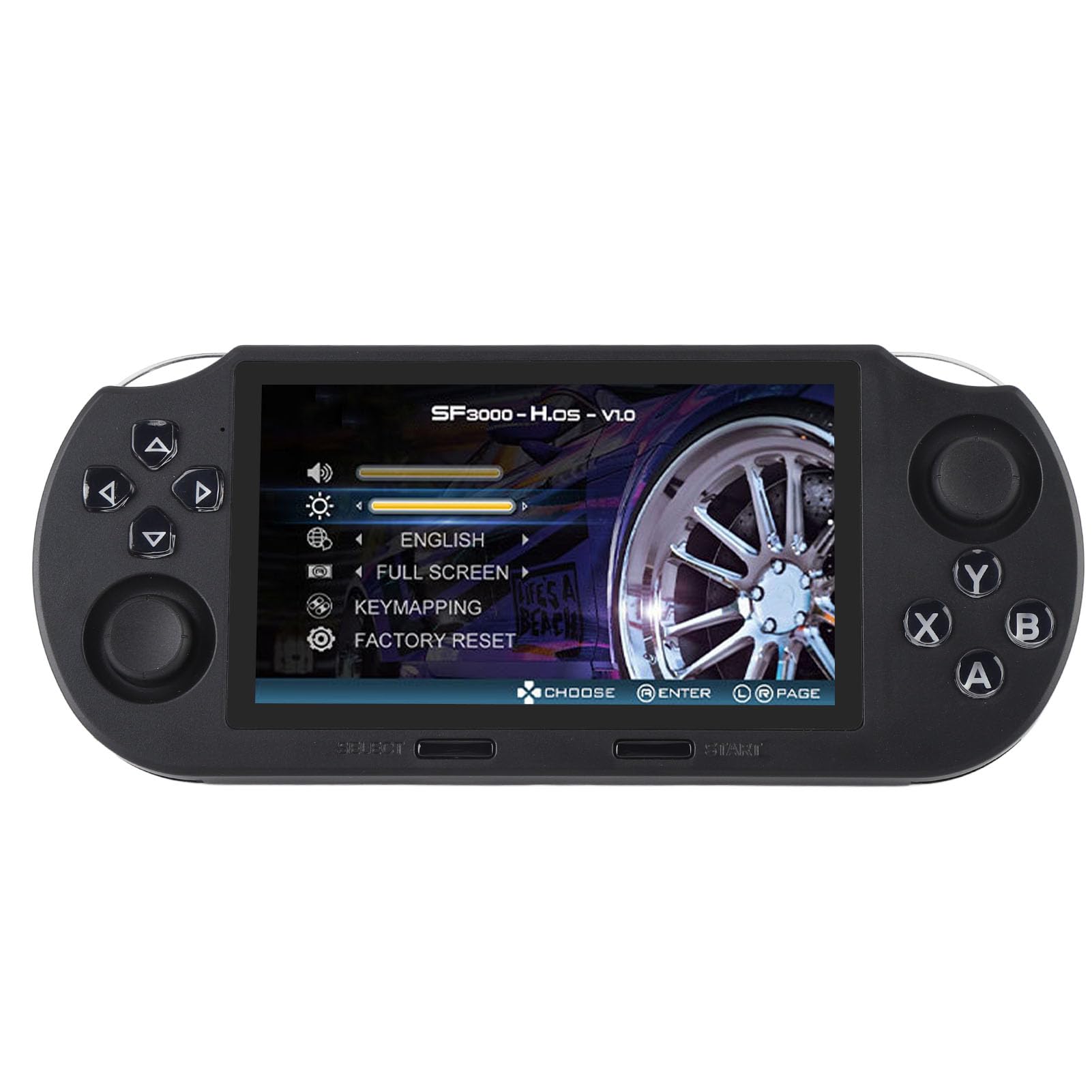 

Handheld Retro Game Console, 4.5-inch 854x480 IPS Screen Portable Video Game Console, Built-in 64GB Classic Games, Supports 14 Emulators